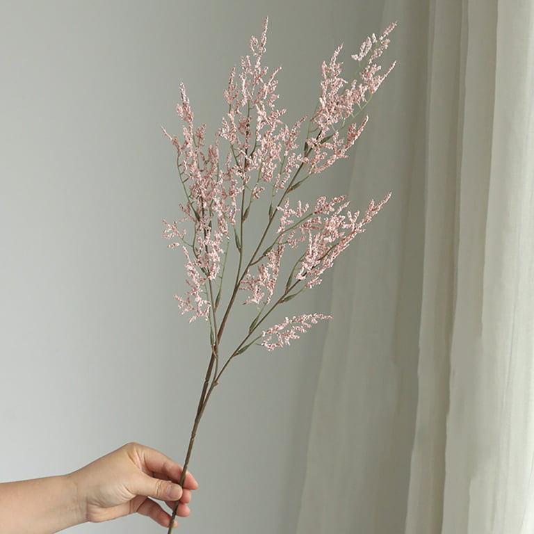 4x Pink Artificial Silk Faux Flower Single Stem 76cmGladiolus Wedding Home Decor